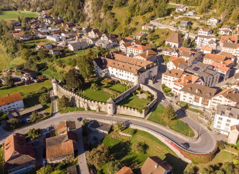 Schloss Haldenstein, Haldenstein, Chur, Switzerland, Switzerland